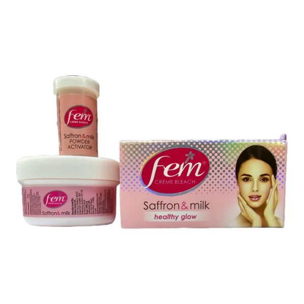 Fem Cream Bleach Saffron &amp; Milk