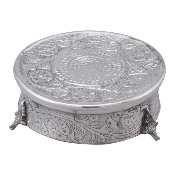 Cake Stand Round Aluminium - 36cm