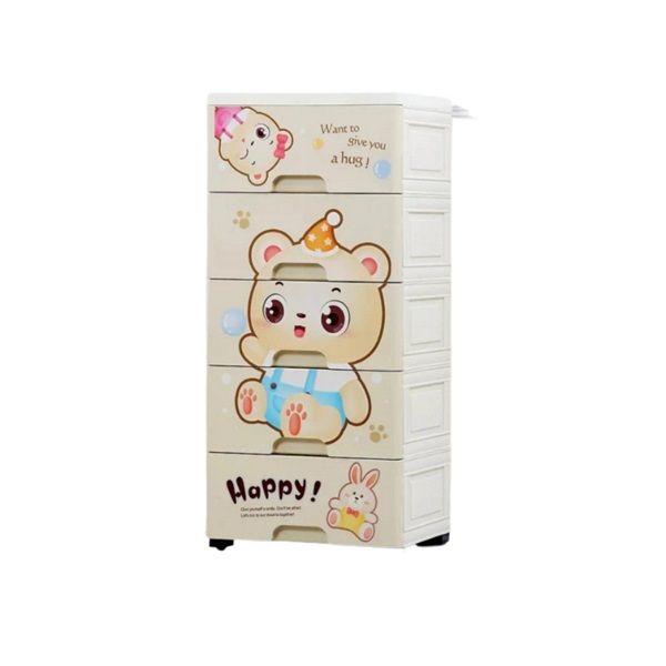 Children Wardrobe Lockers Baby Clothes Cabinet Box Drawers