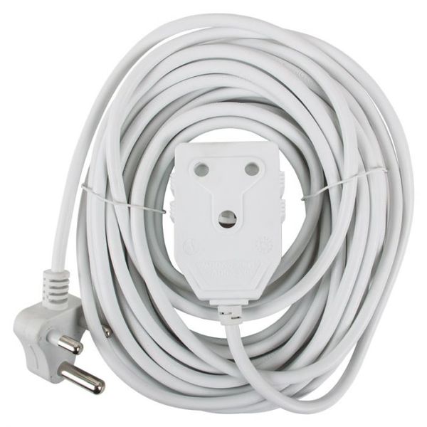 Nexus Extension Cord Dbl 20m 1.0mm - 10A
