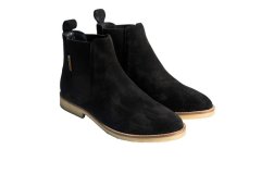 Woodland - Sunstone Women's Suede Leather Chelsea Boots