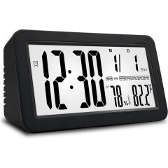 Plastic Corded Electric Digital Alarm Clock