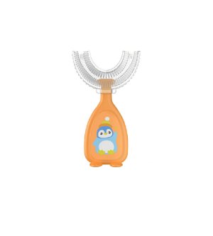 U-shaped kids Toothbrush- Orange