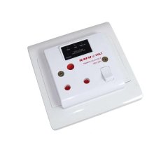 Safy - Wall Socket Type Automatic Voltage Protector Mounted to Wall Socket