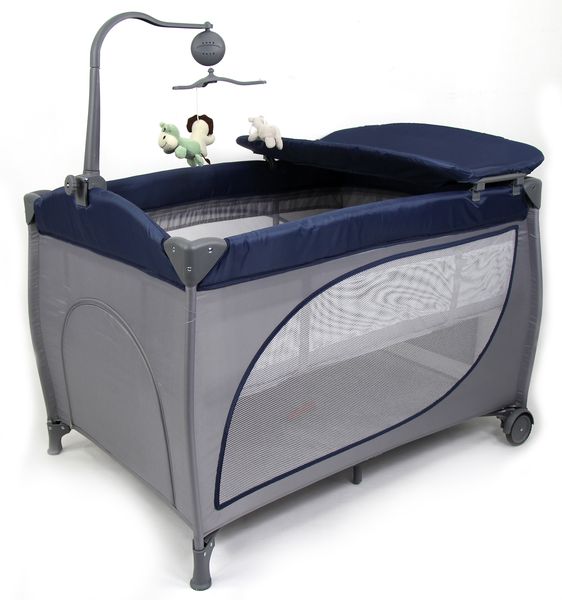 Conti Camping Cot Model Number CCC-778 Basic Playpen With Second Lock.
