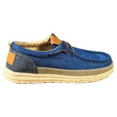 Men's Blue Jean Loafer Shoes