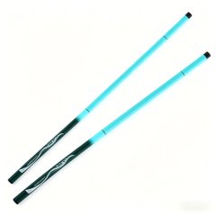 2 PackTelescopic Fishing Rod - Teal 6.3 [Actual length 5.5]