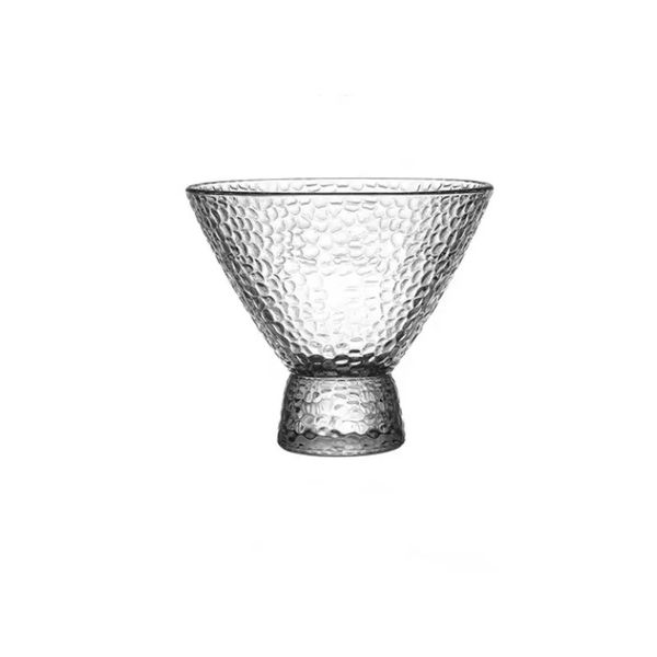 Classic Retro Style Crystal Ice Cream Cup, Exquisite Dessert Cup