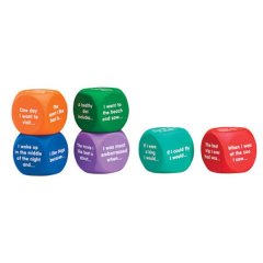 Learning Resources Writing Prompt Cubes