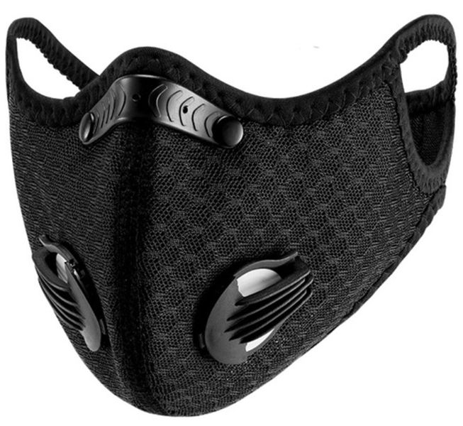 Sports Mask with 2 Exhalation Valves