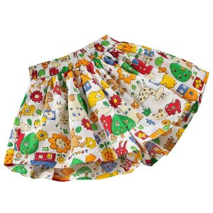 Girls Cotton Fitted Shorts