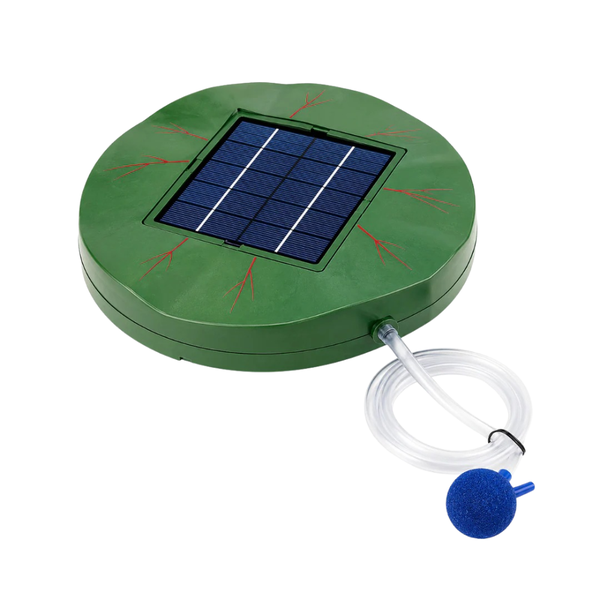 Waterhouse Solar Air Lily Floating Pond Aerator &amp; Oxygenator For Fish