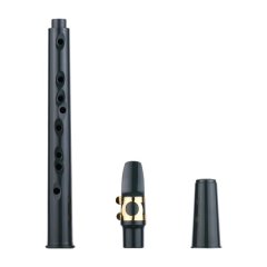 8-Hole Pocket Saxophone, ABS, Alto Mouthpiece, Carry Bag