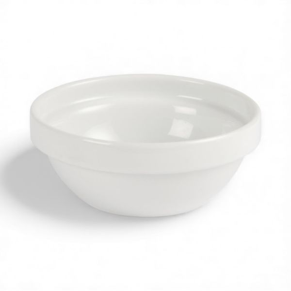 Bowl Stacking 14.5cm Round White Cereal - 6 Piece