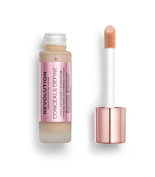 Revolution Beauty Conceal &amp; Define Ultra Matte Full Coverage Foundation F7