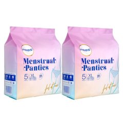 Disposable Menstruab Pants 10 Count, XL Size, Super Absorbent