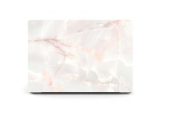 Laptop Skin Cover for Macbook Air M2 2023 - 15-inch - Pink &amp; White Marble