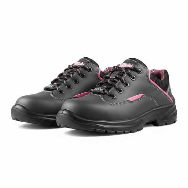 Safety Shoes Jennifer Black Size 4 for Industrial Use - 2 Pack