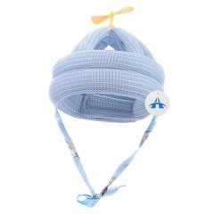 Toddler Walking Cushion Kids Breathable Head Protector-Blue
