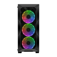Keytech ARMOR Knight AMD Ryzen 5 16GB 500GB Radeon RX 580 Gaming PC Black,