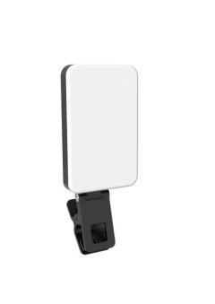 Selfie Lamp,Portable Phone Clip on Light,Rechargeable LED Ring Light