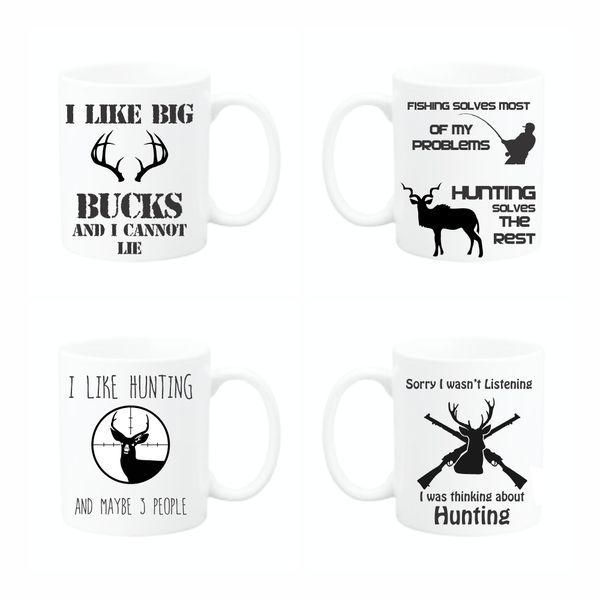 EspressPB Hunting Theme Coffee Mug Set