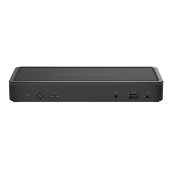 BELKIN Connect 14-Port USB-C Docking Station - 65 Watt - 2 x HDMI - Dual Display - Black