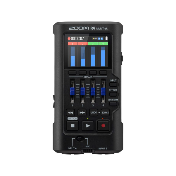 Zoom R4 MultiTrak - 32-Bit Float Recorder with Stereo Bouncing