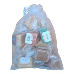 Gift Emporium - Handmade Fudge White Gift Bag - 12 pack