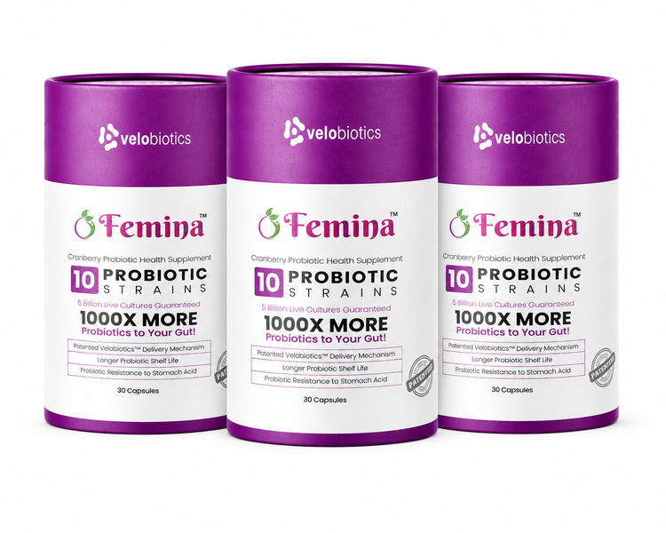 Femina Probiotics Capsules with Cranberry (30s X 3)