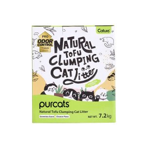 CATURE Tofu Clumping Cat Litter Green Tea 18L/7.2Kg