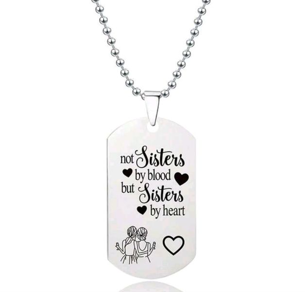 SisterBond Stainless Steel Key Holder &amp; Bag Pendant