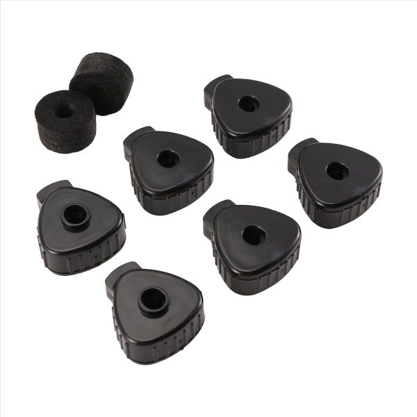 Cymbal Nuts Quick Cymbal Nut With Cymbal Felts Washer Replacement