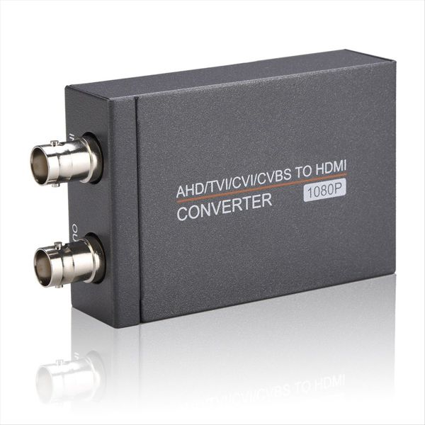 Ahd/Tvi/Cvi/Cvbs To Hdmi-Compatible Converter 3Mp/4Mp Signal Adapter