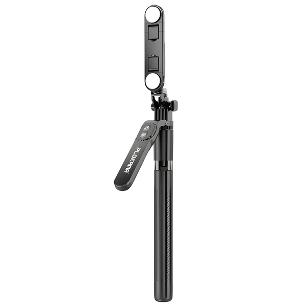 Plokama LIVE-P9 Pro Foldable Tripod Selfie Stick with Bluetooth Remote