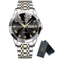 Waterproof Men's Wristwatch for Daily Wear -Timeless Men's Quartz Watch