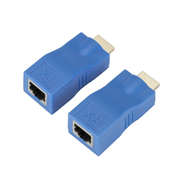 2-Piece HDMI to RJ45 Network Cable Extender