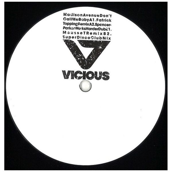 Madison Avenue - Don't Call Me Baby Remixes 12" Vinyl