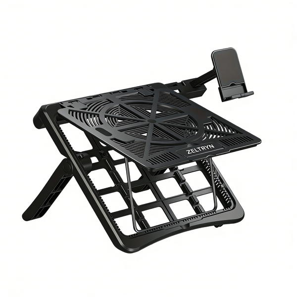 ZELTRYN Adjustable Laptop Stand, Suitable for Laptops Up to 17.3 Inches