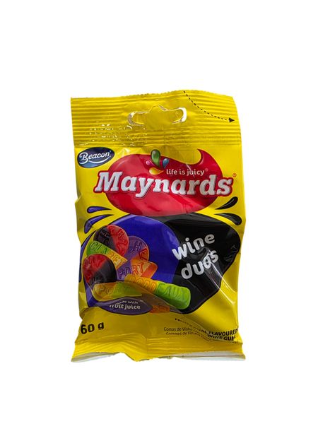Beacon Maynards Wine Duos 60g Pack of 24 Units Sweets