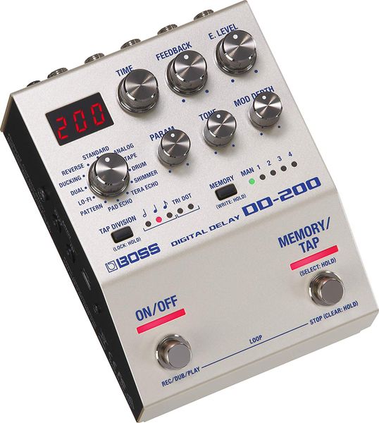 Boss DD-200 Digital Delay FX Pedal