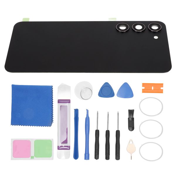 S23+ Back Glass Black w/Tools