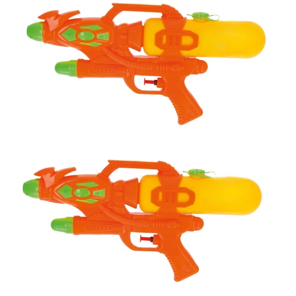 2pc Orange Water Gun Toy