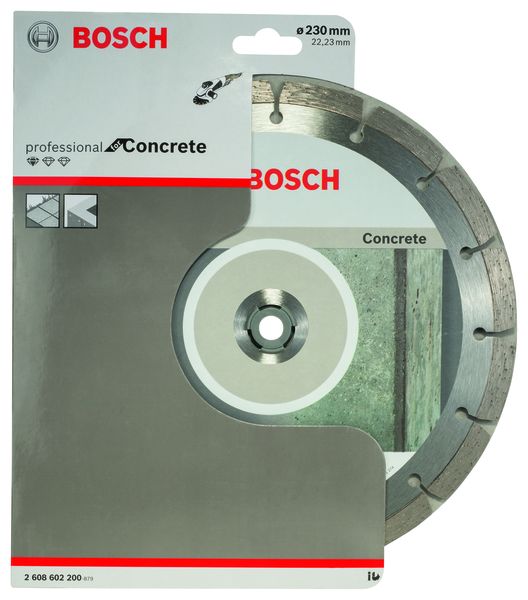 Standard for Concrete diamond cutting disc 230 x 22,23 x 2,3 x 10 mm