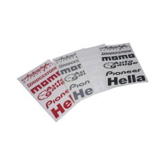 Vinyl Grocery List Sticker Automotive Vinyl Decal For Windows Or Panels