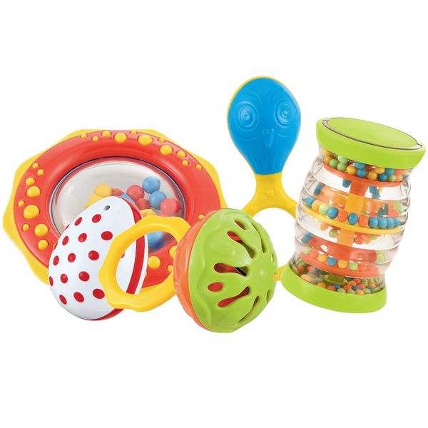 Halilit Music Instrument for Babies &amp; Toddlers My First Baby Band: Set of 5