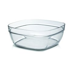 Duralex Lys Clear Square Bowl 1500ml - Set of 1
