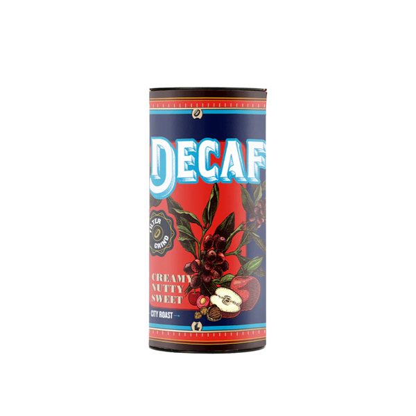 Tribe Decaf Tube of Ground Coffee