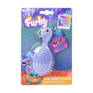 Furby Hairbrush Keyring