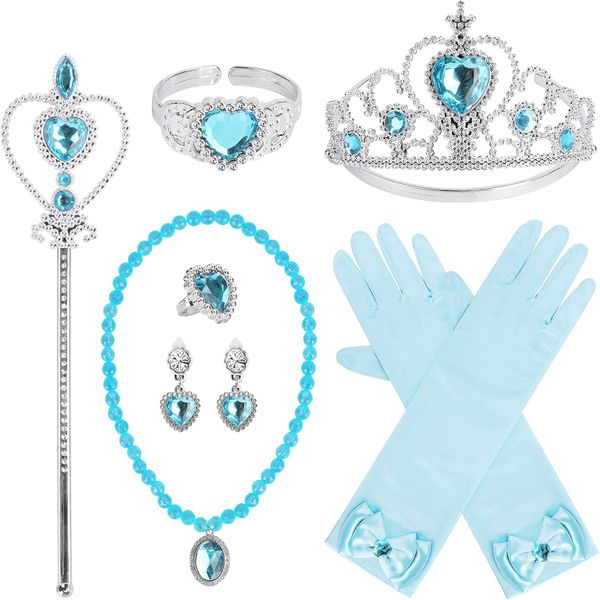 Princess Dress Up Party Accessories for Princess Costume 9PCS